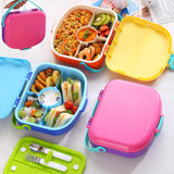 Load image into Gallery viewer, INS portable compartment lunch box bento box lunch box