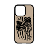 Load image into Gallery viewer, Elk Flag Hunting MagSafe Compatible Phone Case