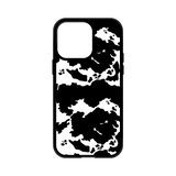 Load image into Gallery viewer, Black Cowhide MagSafe Compatible phone case