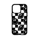 Load image into Gallery viewer, Happy boho checkered MagSafe compatible phone case