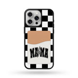 Load image into Gallery viewer, Checkered Mama wallet phone case