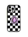 Load image into Gallery viewer, Lavender Purple Western Concho Adhesive Phone Grip