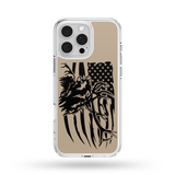 Load image into Gallery viewer, Elk Flag Hunting MagSafe Compatible Phone Case