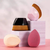 Load image into Gallery viewer, Belle &amp; Rose™ Beauty Blenders/Foundation Brushes Set