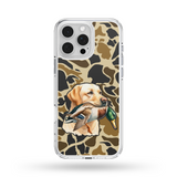 Load image into Gallery viewer, Camo Yellow Lab Duck Dog MagSafe Compatible Phone Case